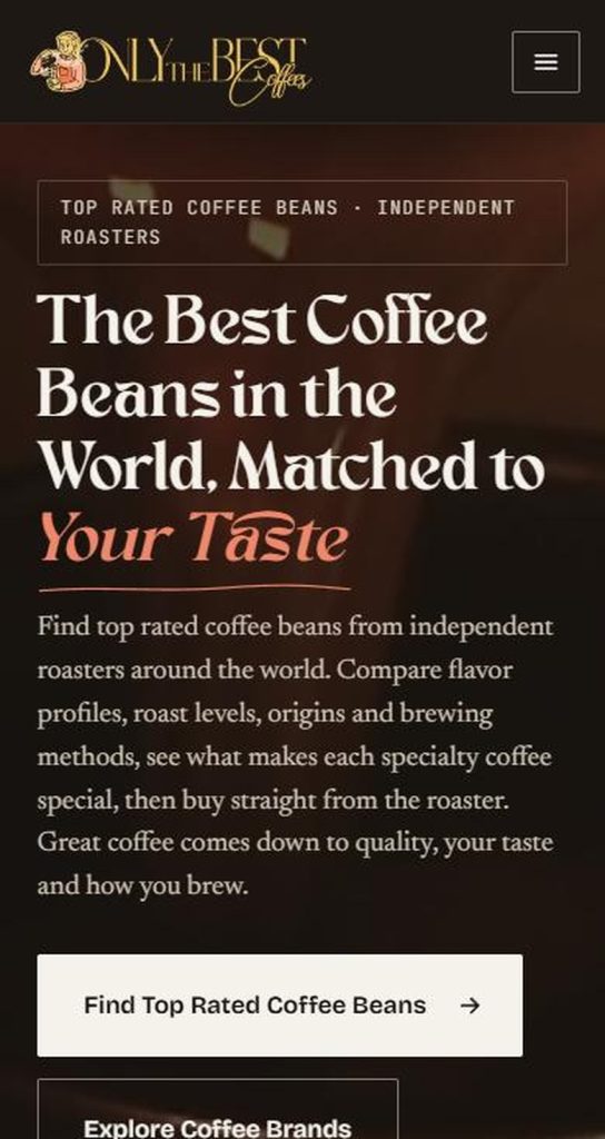 Only the Best Coffees